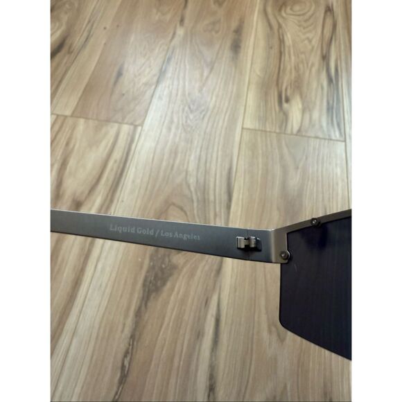 ÉTALON BY STEVE CANAR Men’s Stainless Steel Sport Sunglasses Liquid Gold - Picture 7 of 10